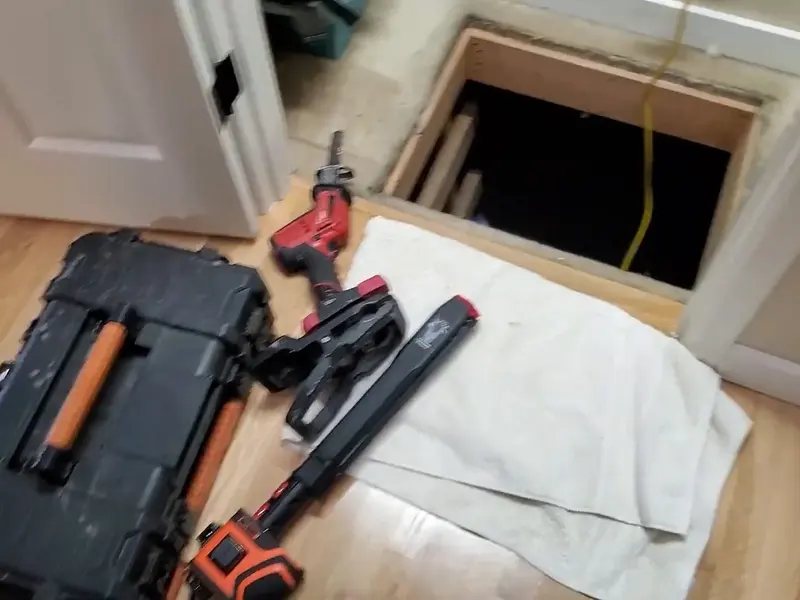 Basement plumbing rough-in with pipes and drain connections for Hydro Jetting in Lebanon, PA | Sewer & Drain Lines