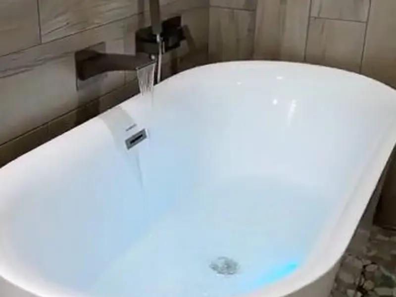 Bathtub or shower fixture installation work for a plumbing service page in Coleman Memorial Park area, Lebanon, PA
