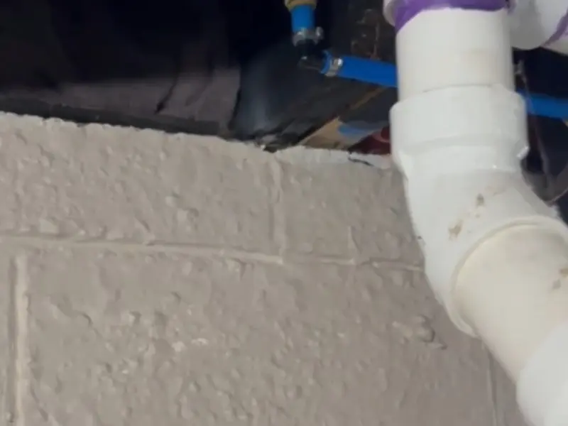 Damaged water pipe being opened or repaired for Burst Pipe Repair in Lebanon, PA | 24/7 Service (Burst Pipe Repair in Lebanon, PA | 24/7 Service detail)