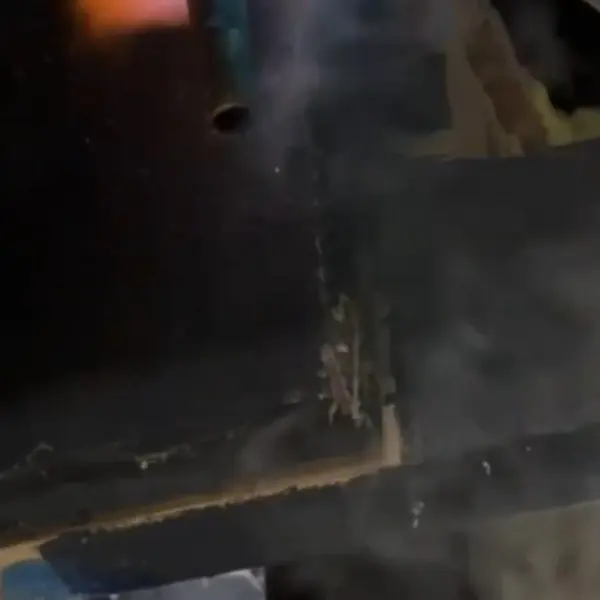 Damaged water pipe being opened or repaired for Plumbing Services in Lebanon, PA | Full List