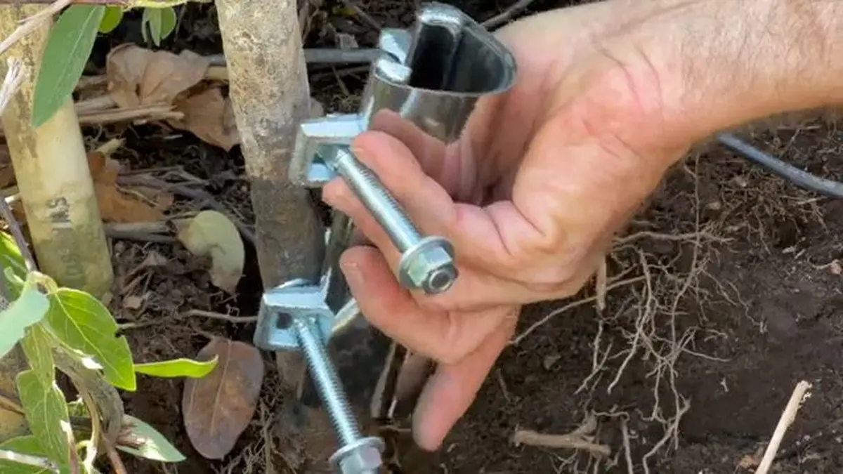 Exposed service line pipe during replacement work for Lead Service Line Replacement in Lebanon, PA