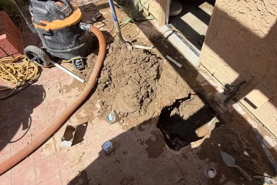 Leak detection tool or exposed pipe leak area illustrating Hidden Water Leaks: How to Spot Them Early (Hidden Water Leaks: How to Spot Them Early closeup)