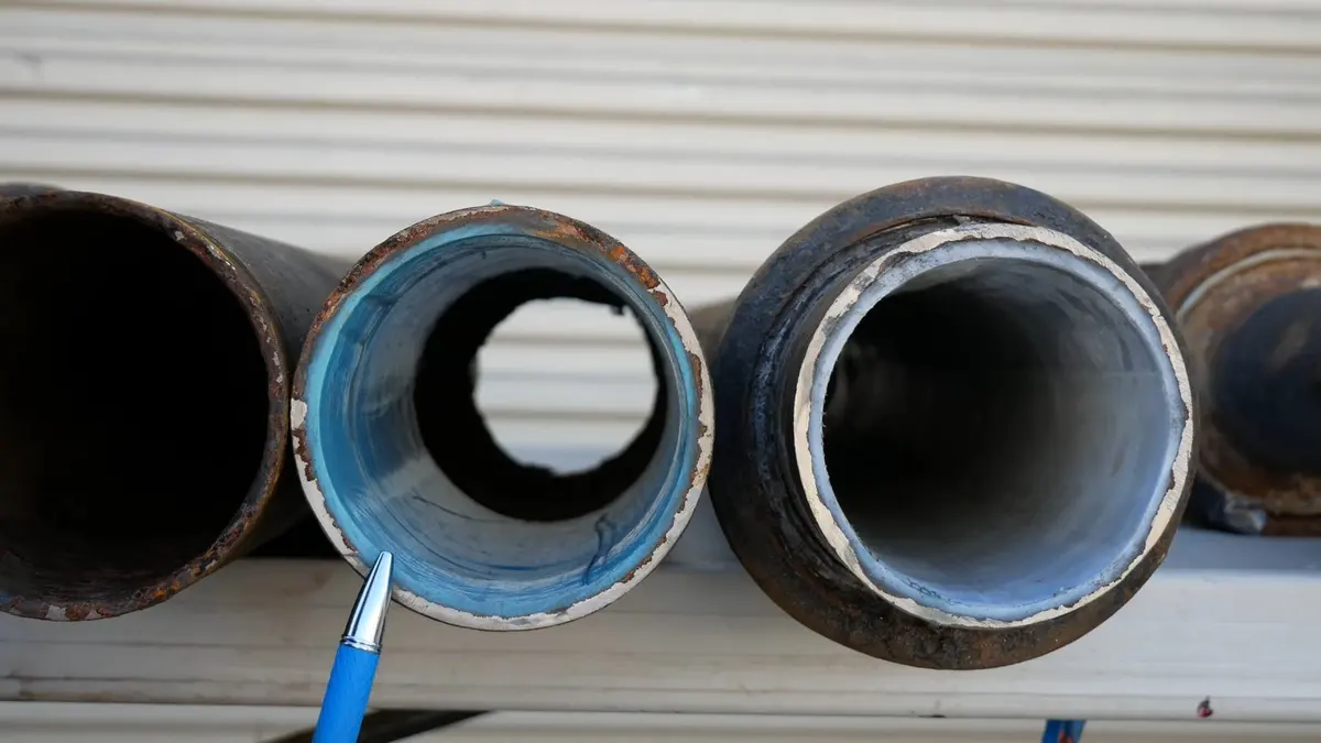 Sewer pipe repair or trenchless lining equipment illustrating Plumbing Tips for Older Lebanon Homes
