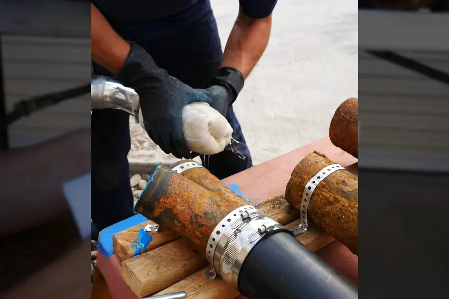Sewer pipe repair or trenchless lining equipment illustrating Does Your Lebanon Home Have a Lead Service Line?