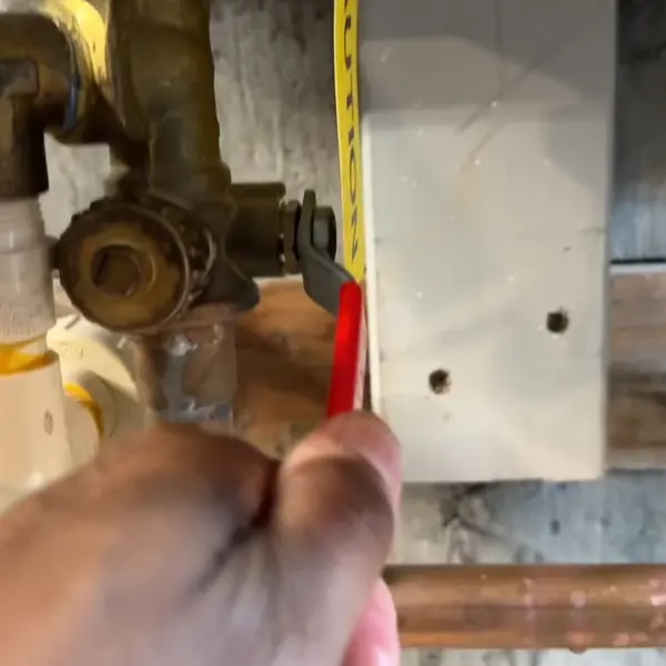 Tankless water heater with connected service piping for Plumbing Services in Lebanon, PA | Full List