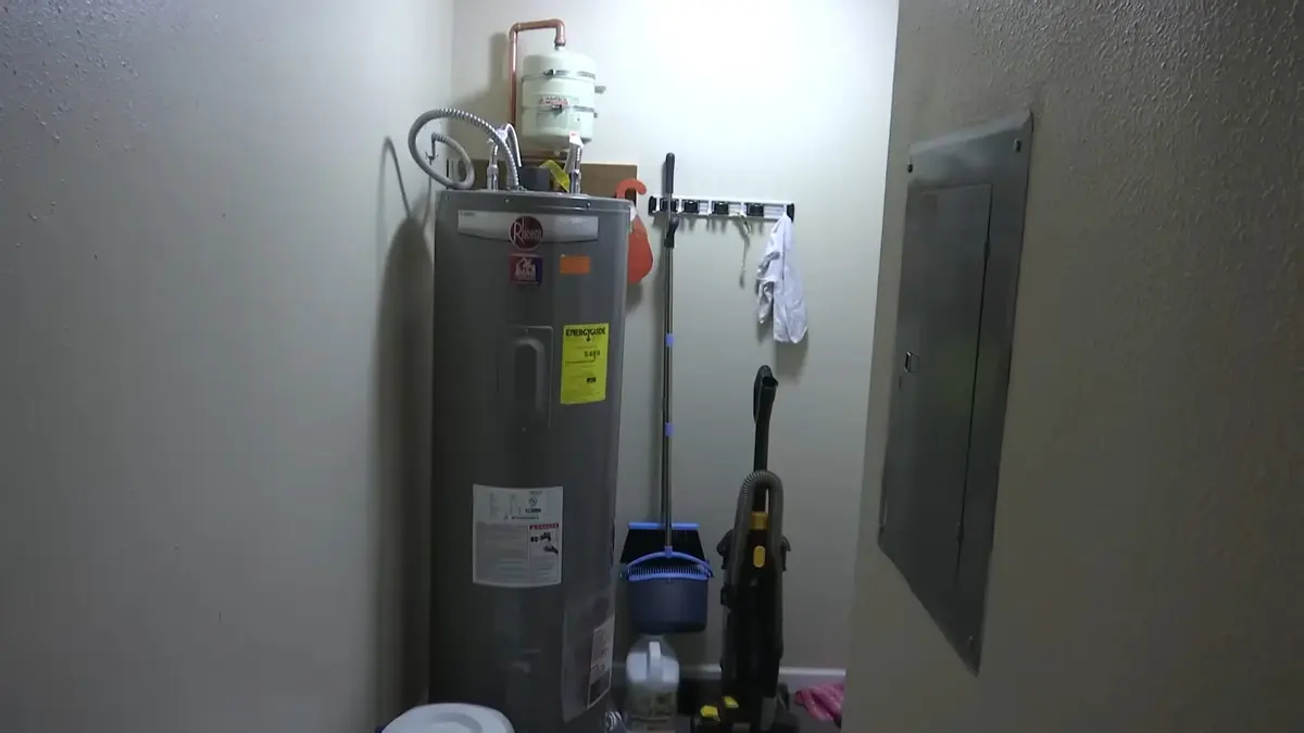Water heater tank, valve, or repair component for a plumbing service page in Fredericksburg, PA