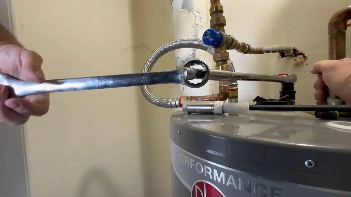 Water heater tank, valve, or repair component illustrating Repair or Replace Your Water Heater? Lebanon Guide