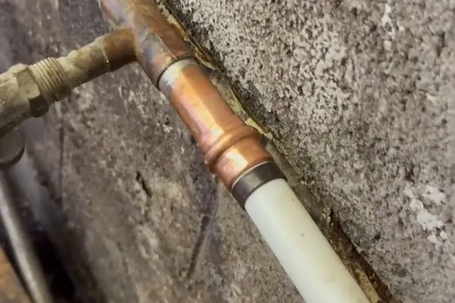 Water line pipe and service connection repair for Water Line Repair & Replacement in Lebanon, PA (Water Line Repair & Replacement in Lebanon, PA closeup)
